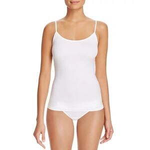 Hanro Soft Touch Spaghetti Cami, White, Size S 0169